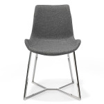 Paris Prix Lot De 2 Chaises Design "Dario" 82cm Gris