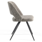 Paris Prix Lot De 2 Chaises Design "Gioia" 82cm Gris