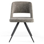 Paris Prix Lot De 2 Chaises Design "Gioia" 82cm Gris