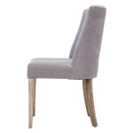 Paris Prix Lot De 2 Chaises Design "Livia" 89cm Gris