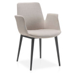 Paris Prix Lot De 2 Chaises Design "Paola" 82cm Gris