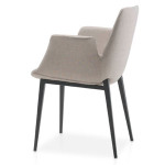 Paris Prix Lot De 2 Chaises Design "Paola" 82cm Gris