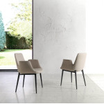 Paris Prix Lot De 2 Chaises Design "Paola" 82cm Gris