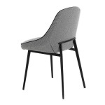 Paris Prix Lot De 2 Chaises Design "Poupa" 80cm Gris