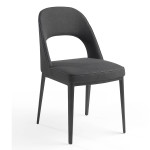 Paris Prix Lot De 2 Chaises Design "Ruben" 80cm Gris