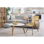 Paris Prix Lot De 2 Chaises Rétro "Eaden" 87cm Sable