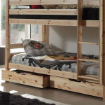 Paris Prix Lot De 2 Tiroirs De Lit "Pino" Naturel