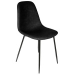 Paris Prix Lot De 4 Chaises Design "Amber" 86cm Noir