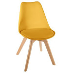 Paris Prix Lot De 4 Chaises Design "Baya" 81cm Jaune