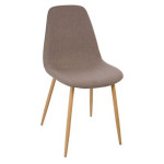 Paris Prix Lot De 4 Chaises Design "Roka" 85cm Taupe