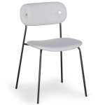 Paris Prix Lot De 4 Chaises Design "Tyler" 80cm Gris