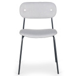 Paris Prix Lot De 4 Chaises Design "Tyler" 80cm Gris