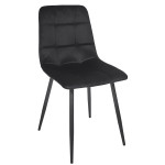 Paris Prix Lot De 4 Chaises "Mateo" 88cm Noir
