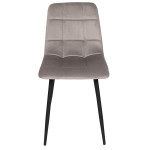 Paris Prix Lot De 4 Chaises "Mateo" 88cm Taupe