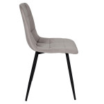 Paris Prix Lot De 4 Chaises "Mateo" 88cm Taupe