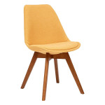 Paris Prix Lot De 4 Chaises Vintage "Baya" 79cm Ocre
