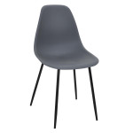 Paris Prix Lot De 6 Chaises "Gustav" 87cm Gris