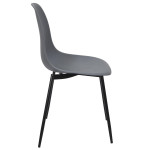 Paris Prix Lot De 6 Chaises "Gustav" 87cm Gris