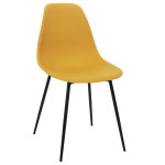 Paris Prix Lot De 6 Chaises "Gustav" 87cm Jaune