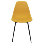 Paris Prix Lot De 6 Chaises "Gustav" 87cm Jaune