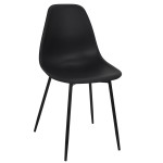 Paris Prix Lot De 6 Chaises "Gustav" 87cm Noir