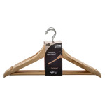 paris prix Lot de 8 Cintres en Bois 45cm Naturel