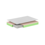 Paris Prix Matelas Adulte "Premium" 140x200cm Blanc