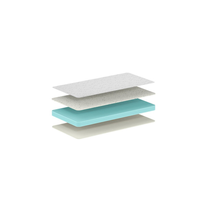 Paris Prix Matelas Enfant "Visco" 70x140cm Blanc