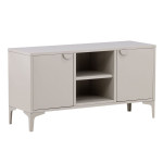 paris prix Meuble TV 2 Portes "Piring" 120cm Beige