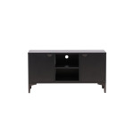 Paris Prix Meuble TV 2 Portes "Piring" 120cm Noir