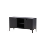 Paris Prix Meuble TV 2 Portes "Piring" 120cm Noir
