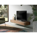 Paris Prix Meuble TV 3 Tiroirs "Delma" 188cm Naturel