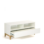 Paris Prix Meuble TV Design "Blanco" 120cm Blanc