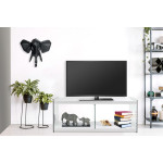 Paris Prix Meuble TV Design "Elementary" 120cm Blanc