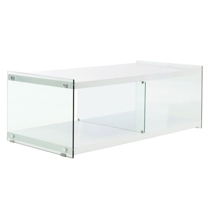 Paris Prix Meuble TV Design "Elementary" 120cm Blanc