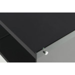 Paris Prix Meuble TV Design "Elementary" 120cm Noir