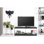 Paris Prix Meuble TV Design "Elementary" 120cm Noir