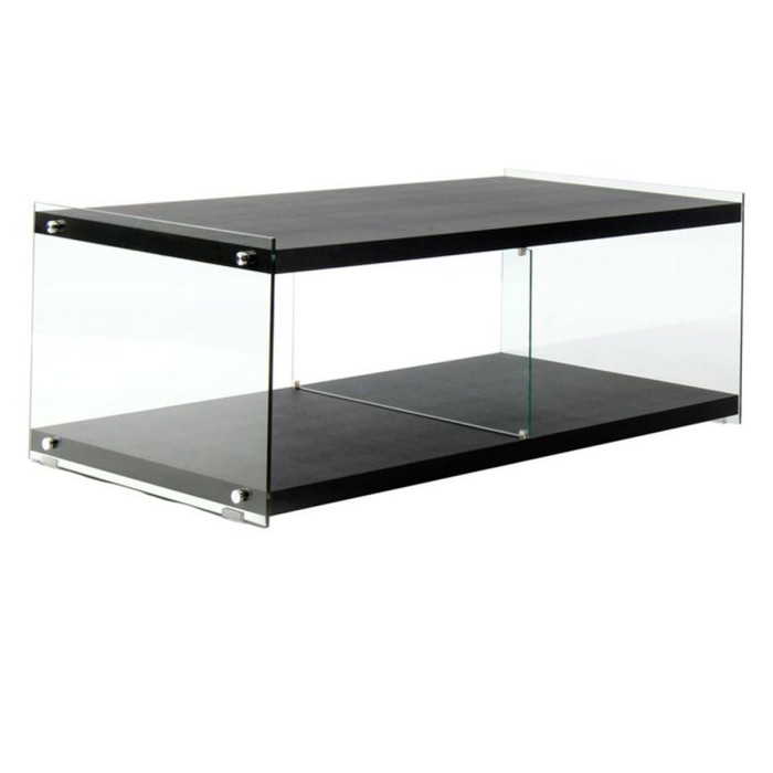 Paris Prix Meuble TV Design "Elementary" 120cm Noir