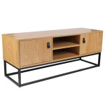 paris prix Meuble TV en Bois "Abbott" 117cm Naturel