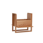 Paris Prix Mini Bar Design "NewEst" 60cm Chêne