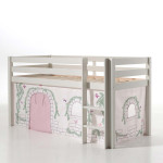 Paris Prix Pack - Lit Enfant & Tente "Pino Birdy" Blanc