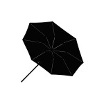 Paris Prix Parasol à LED "Sabal" 270cm Noir