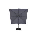Paris Prix Parasol Design "Leeds" 293cm Gris Foncé