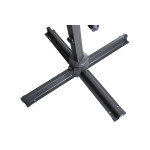 Paris Prix Parasol Design "Leeds" 293cm Gris Foncé