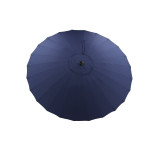 Paris Prix Parasol Design "Palmetto" 270cm Bleu
