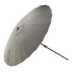 paris prix Parasol Design "Palmetto" 270cm Gris