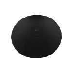 Paris Prix Parasol Design "Palmetto" 270cm Noir