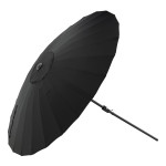 paris prix Parasol Design "Palmetto" 270cm Noir