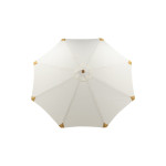 Paris Prix Parasol En Bambou "Cerox" 270cm Blanc