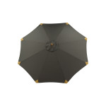 Paris Prix Parasol En Bois "Cerox" 270cm Gris